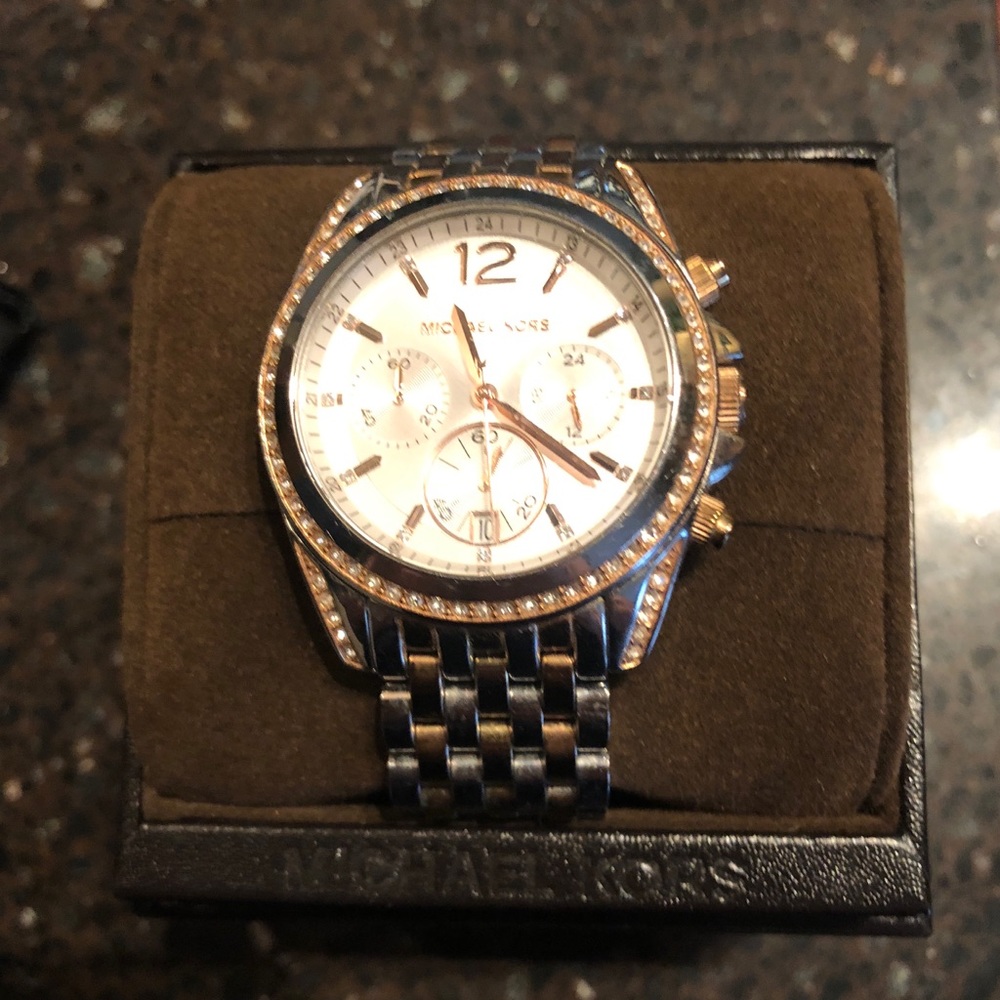 NEW Michael Kors Tricolor Watch